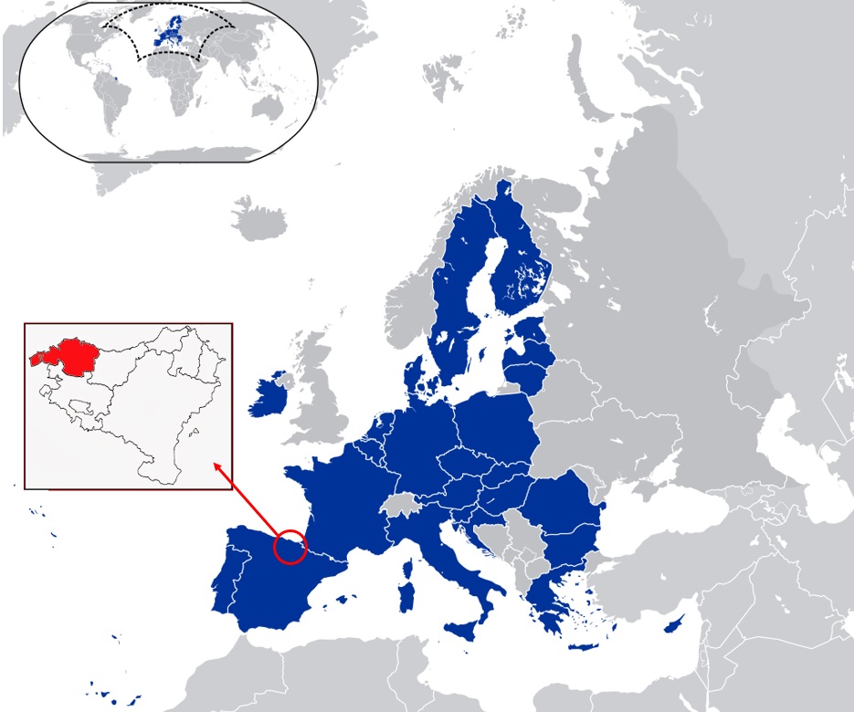 Localizacion de la planta en Vizcaya